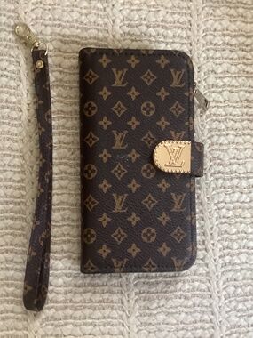 FASHION Apple IPhone 11 Phone Case/Wallet brown